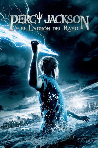 Cartell de Percy Jackson y el ladrón del rayo