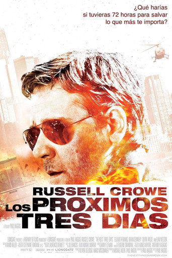 Cartel de Los próximos tres días