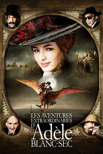 Cartell de Les aventures extraordinàries d'Adèle Blanc-Sec