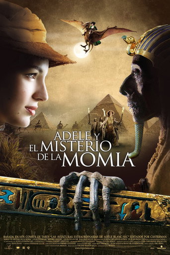 Cartel de Adèle y el misterio de la momia
