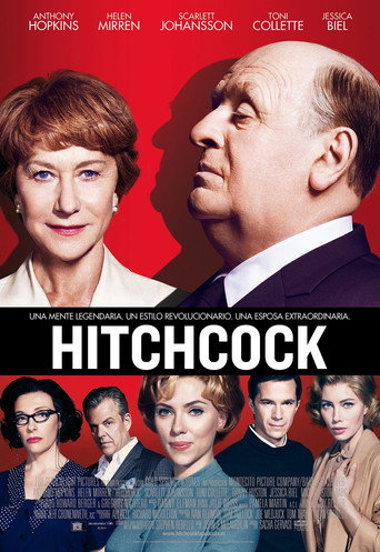 Cartel de Hitchcok, el maestro del suspenso