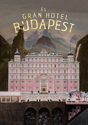 Cartel de El gran hotel Budapest