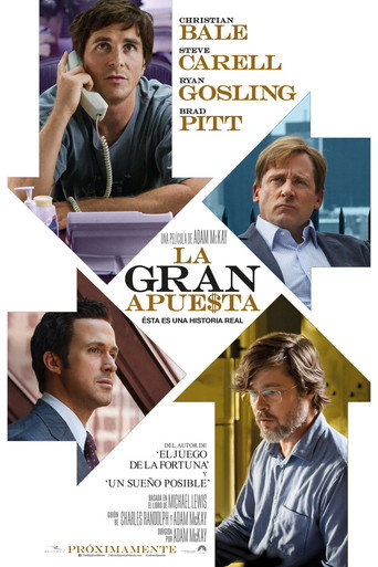 Cartel de La gran apuesta