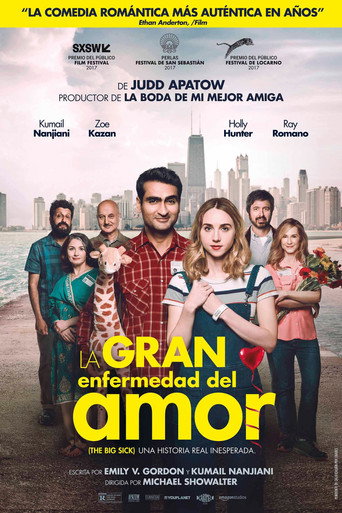 Cartel de La gran enfermedad del amor