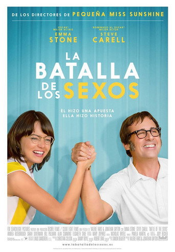Cartell de La batalla de los sexos