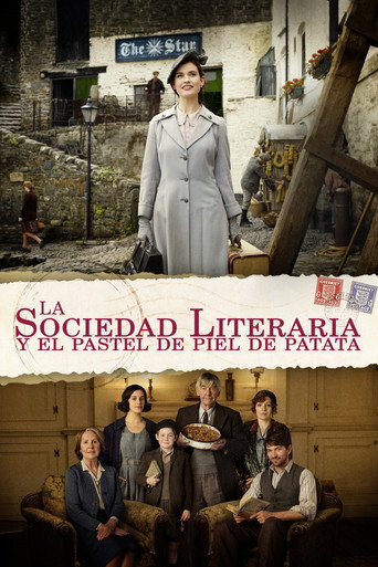 Cartel de La sociedad literaria y el pastel de piel de patata