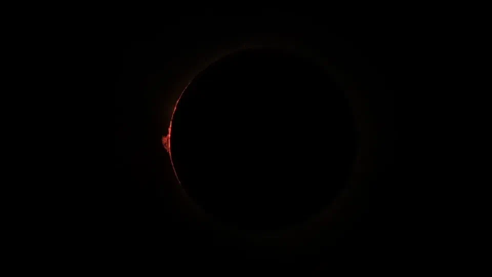 Vista solar: Totalitat